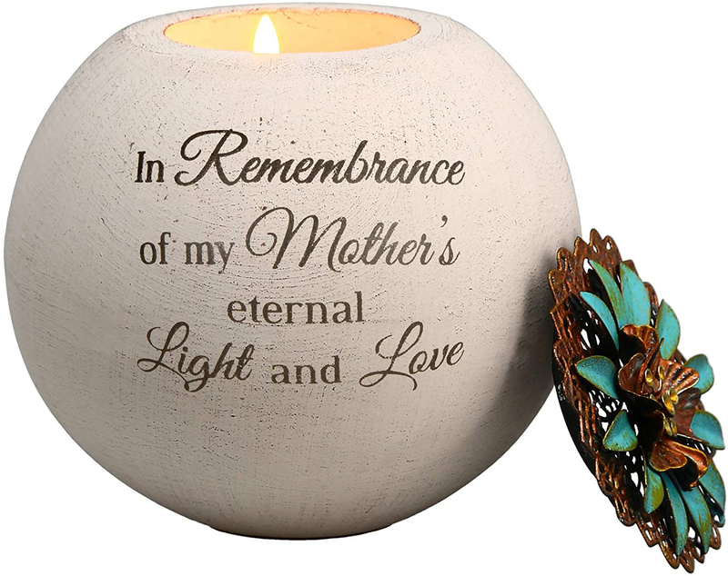 Pavilion Gift Company 19091 Mother's Love Terra Cotta Candle Holder, 4-Inch Home & Garden > Decor > Home Fragrance Accessories > Candle Holders Pavilion Gift Company   