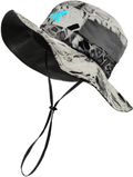 KastKing Sol Armis UPF 50 Boonie Hat - Sun Protection Hat, Fishing Hat, Beach & Hiking Hat, Paddling, Rowing, Kayaking Hat  KastKing A: Prym1 Silver Mist  