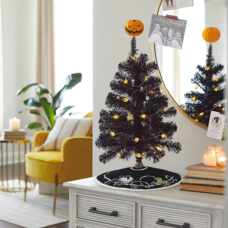 Hallmark Keepsake 2020, Miniature Black Christmas Tree, 18" Home & Garden > Decor > Seasonal & Holiday Decorations > Christmas Tree Stands Hallmark Marketing Company, LLC   