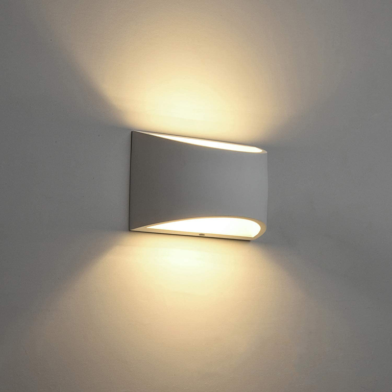 Modern LED Wall Sconce Lighting Fixture Lamps 7W Warm White 2700K up and down Indoor Plaster Wall Lamps for Living Room Bedroom Hallway Home Room Decor(With G9 Bulbs NOT Plug) Home & Garden > Lighting > Lighting Fixtures > Wall Light Fixtures KOL DEALS   