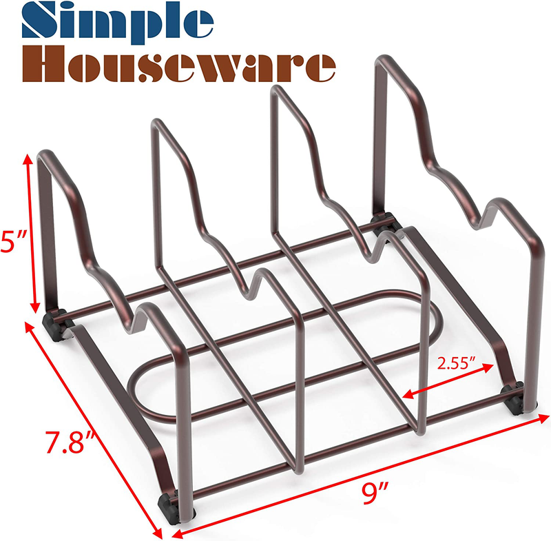 Simplehouseware Kitchen Houseware Organizer Pantry Rack, Bronze