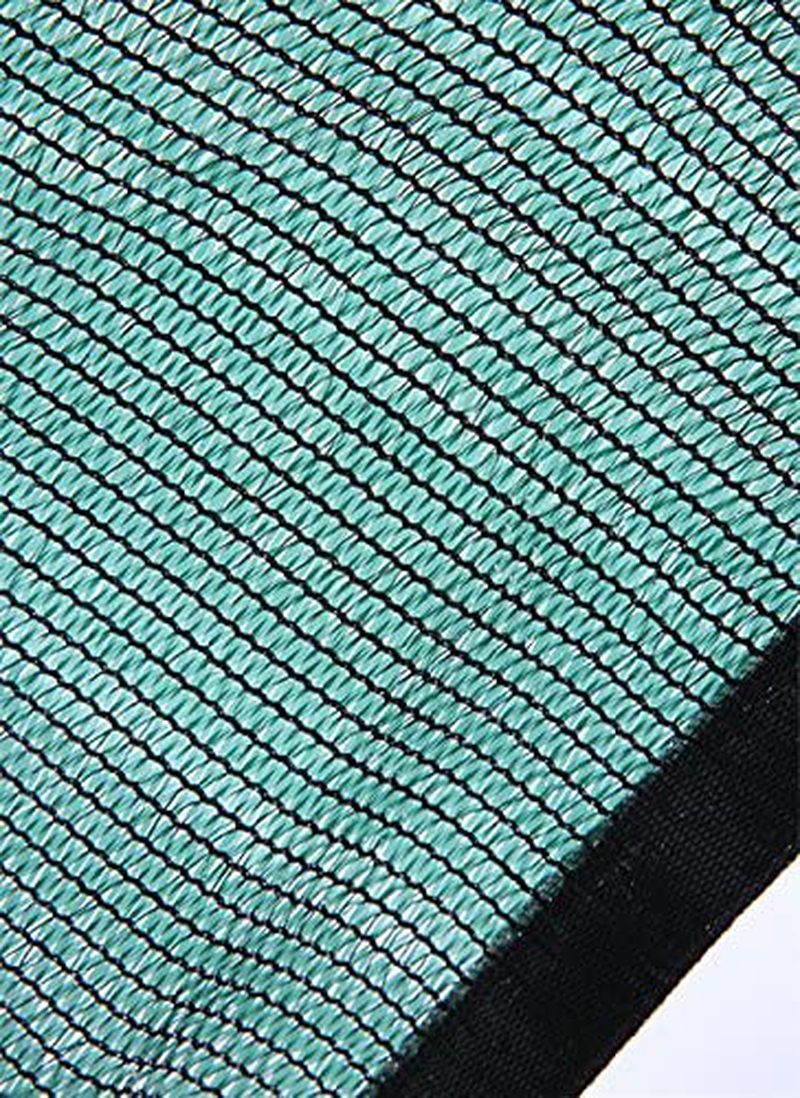 E.share 70% Green Shade Cloth Taped Edge with Grommets 12 ft X 6 ft Home & Garden > Lawn & Garden > Outdoor Living > Outdoor Umbrella & Sunshade Accessories e.share   