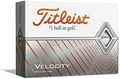 Titleist Velocity Golf Balls, White, (One Dozen)  Titleist ''.New-White  