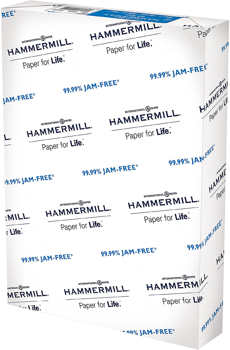 Hammermill Printer Paper, 20 Lb Copy Paper, 8.5 x 11 - 3 Ream (1,500 Sheets) - 92 Bright, Made in the USA Electronics > Print, Copy, Scan & Fax > Printer, Copier & Fax Machine Accessories Hammermill A4 Paper 1 Ream | 500 Sheets 