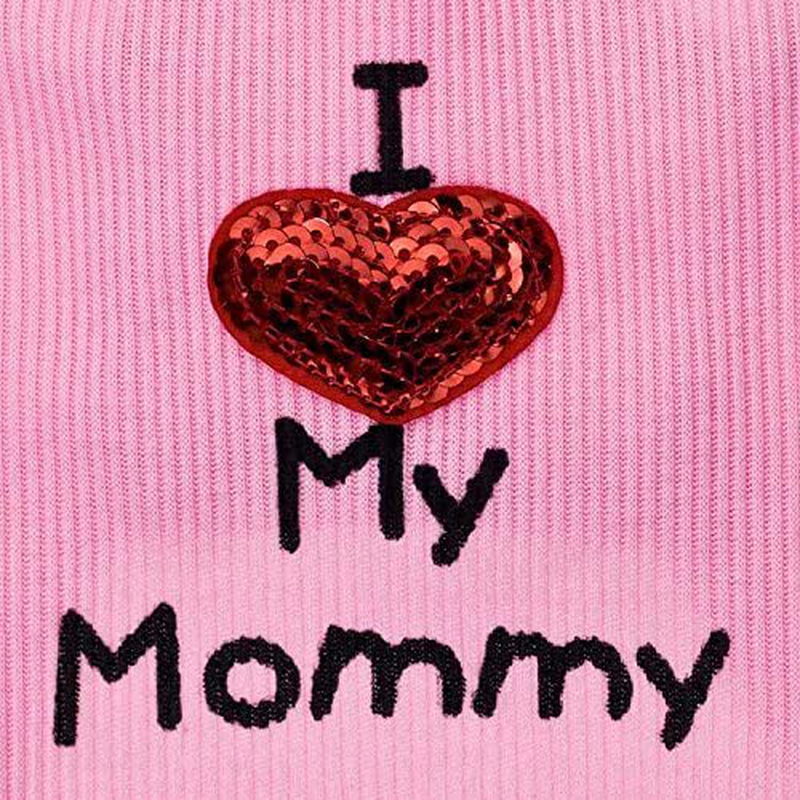 Dog Cat I Love My Mom Mommy Clothes Small Puppy Dog Shirt Dogs Sweater T Shirts for Small Dogs, Pink Animals & Pet Supplies > Pet Supplies > Cat Supplies > Cat Apparel Furberry   