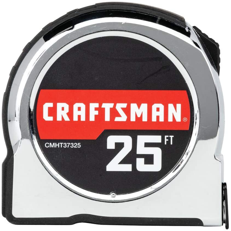 CRAFTSMAN Tape Measure, 25-Foot (CMHT37325S) Hardware > Tools > Measuring Tools & Sensors Craftsman   