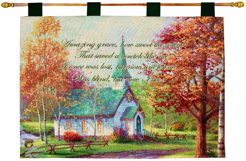 Manual Inspirational Collection 13 X 18-Inch Wall Hanging with Frame, Ten Commandments Home & Garden > Decor > Artwork > Decorative Tapestries Manual Woodworker Chapel in The Woods with Verse by Thomas Kinkade 36 by 26-Inch 