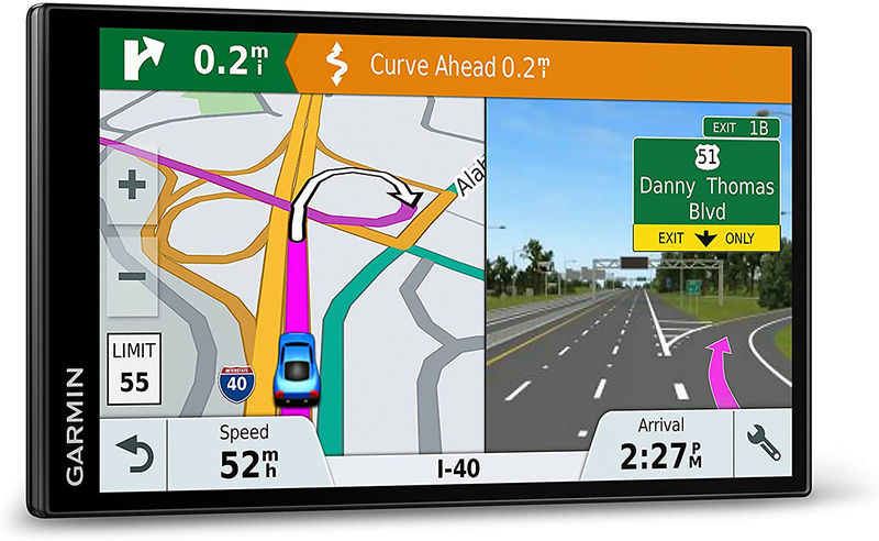 Garmin DriveSmart 61 NA LMT-S with Lifetime Maps/Traffic, Live Parking, Bluetooth,WiFi, Smart Notifications, Voice Activation, Driver Alerts, TripAdvisor, Foursquare Electronics > GPS Navigation Systems Garmin   