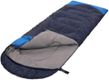 Sleeping Bag 3 Seasons (Summer, Spring, Fall) Warm & Cool Weather - Lightweight,Waterproof Indoor & Outdoor Use for Kids, Teens & Adults for Hiking and Camping Sporting Goods > Outdoor Recreation > Camping & Hiking > Sleeping Bags SWTMERRY Navy Blue Single 