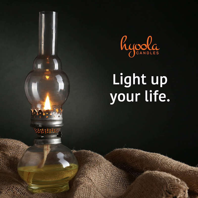 Liquid Paraffin Lamp Oil - Yellow Smokeless, Odorless, Ultra Clean Burning Fuel for Indoor and Outdoor Use - Highest Purity Available - 32oz - by Hyoola Candles Home & Garden > Lighting Accessories > Oil Lamp Fuel Hyoola Candles   