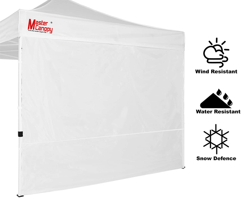 MASTERCANOPY Instant Canopy Tent Sidewall for 10x10 Pop Up Canopy, 1 Piece, White Home & Garden > Lawn & Garden > Outdoor Living > Outdoor Structures > Canopies & Gazebos MASTERCANOPY   