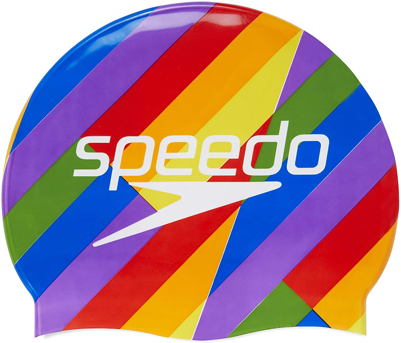 Speedo Unisex-Adult Swim Cap Silicone Sporting Goods > Outdoor Recreation > Boating & Water Sports > Swimming > Swim Caps Speedo Slice Square  