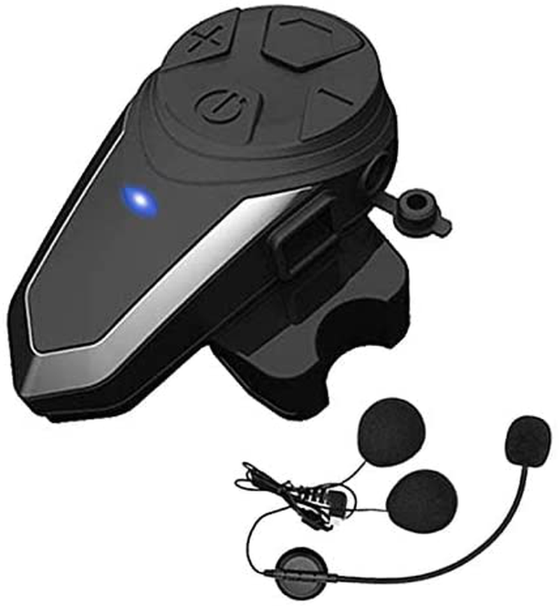 Motorcycle Bluetooth Headset Yaconob BT-S3 1000m Motorcycle Helmet Bluetooth Radio Intercom Wireless Interphone to 2-3 Riders (Waterproof/Handsfree/Stereo Music/FM Radio/GPS/MP3 2 Pack  Yaconob 1 Pack  