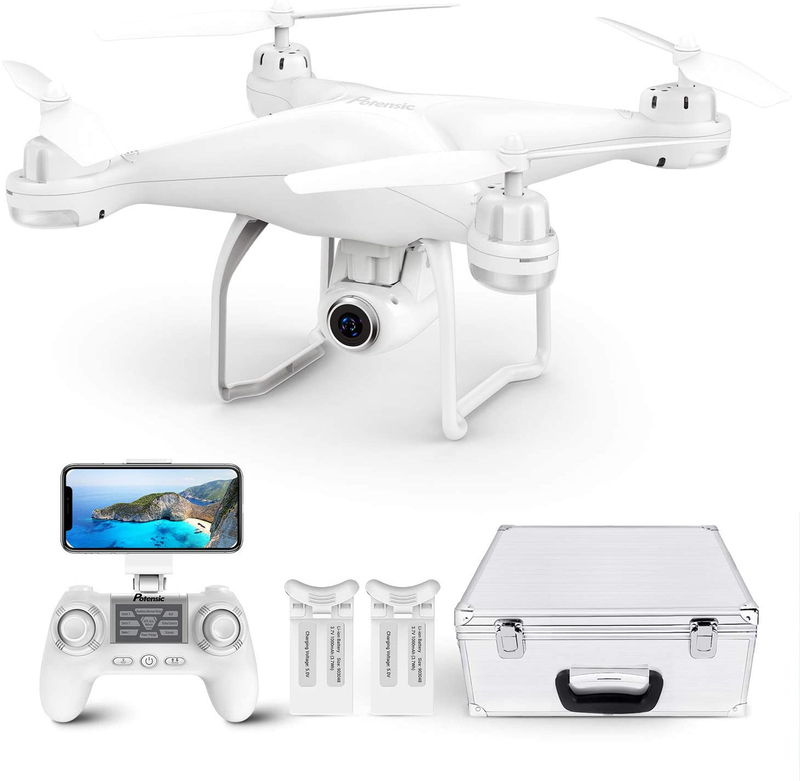 Potensic T25 Drone with 2K Camera for Adults, RC FPV GPS Drone with WiFi Live Video, Auto Return Home, Altitude Hold, Follow Me, Custom Flight Path, 2 Drone Batteries and Carrying Case Cameras & Optics > Cameras > Film Cameras Potensic Default Title  