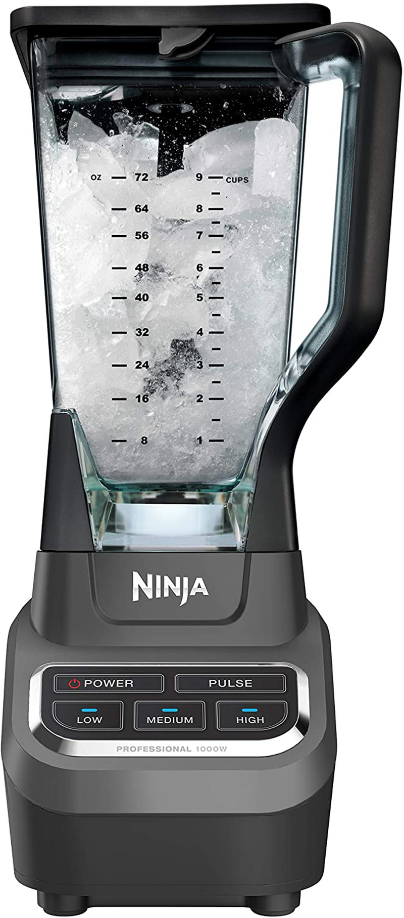 Ninja BL610 Professional 72 Oz Countertop Blender with 1000-Watt Base and Total Crushing Technology for Smoothies, Ice and Frozen Fruit, Black, 9.5 in L x 7.5 in W x 17 in H Home & Garden > Kitchen & Dining > Kitchen Tools & Utensils > Kitchen Knives Ninja   