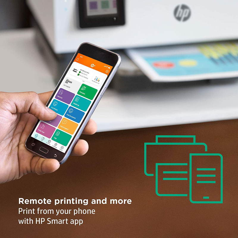 HP Officejet Pro 8025E All-in-One Wireless Color Printer, with Bonus 6 Months Free Instant Ink Thru (1K7K3A) Electronics > Print, Copy, Scan & Fax > Printers, Copiers & Fax Machines HP   