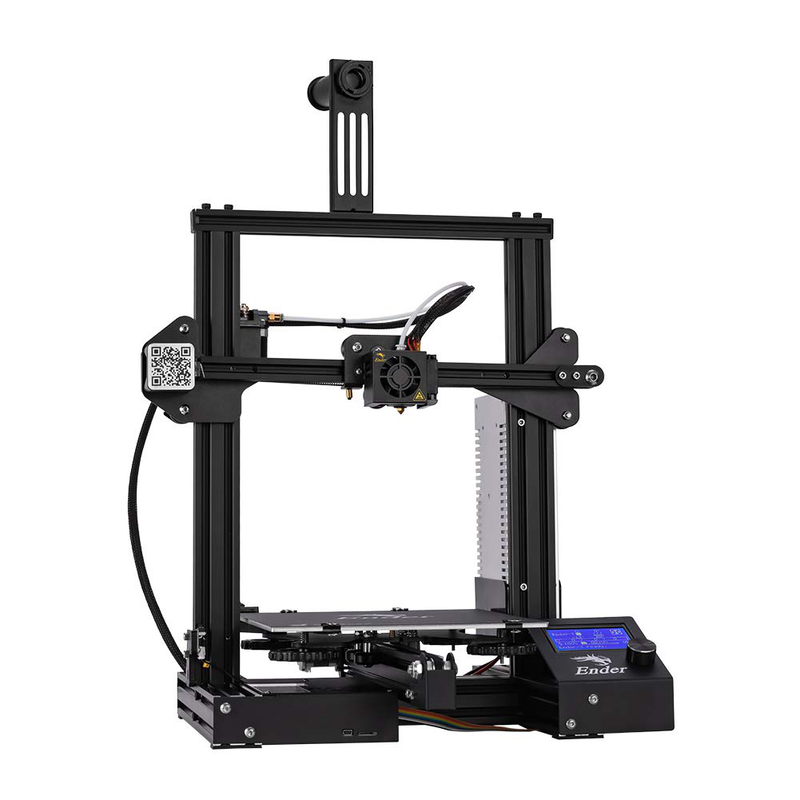 Official Creality Ender 3 3D Printer Fully Open Source with Resume Printing All Metal Frame FDM DIY Printers with Resume Printing Function 220x220x250mm Electronics > Print, Copy, Scan & Fax > 3D Printers Creality 3D black  