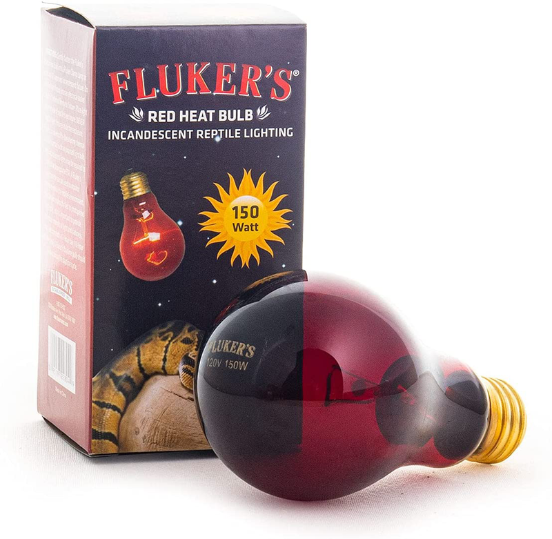 Fluker's Red Heat Bulbs for Reptiles Animals & Pet Supplies > Pet Supplies > Reptile & Amphibian Supplies > Reptile & Amphibian Habitat Heating & Lighting Fluker Labs 150 Watts  
