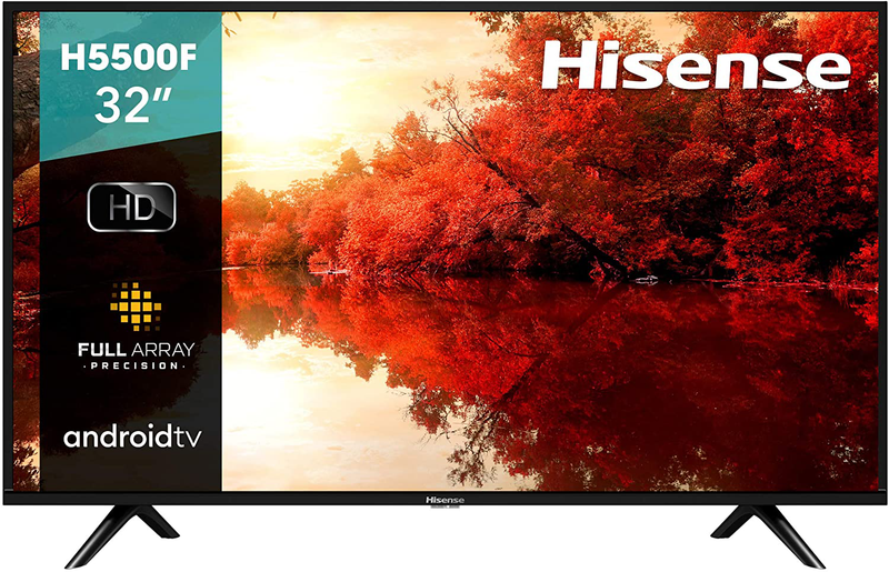 Hisense 43-Inch 43H5500G Full HD Smart Android TV with Voice Remote (2020 Model) Electronics > Video > Televisions Hisense TV Only 32-Inch 