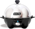 Dash Rapid Egg Cooker: 6 Egg Capacity Electric Egg Cooker for Hard Boiled Eggs, Poached Eggs, Scrambled Eggs, or Omelets with Auto Shut Off Feature - Red Home & Garden > Kitchen & Dining > Kitchen Tools & Utensils > Kitchen Knives DASH Black  