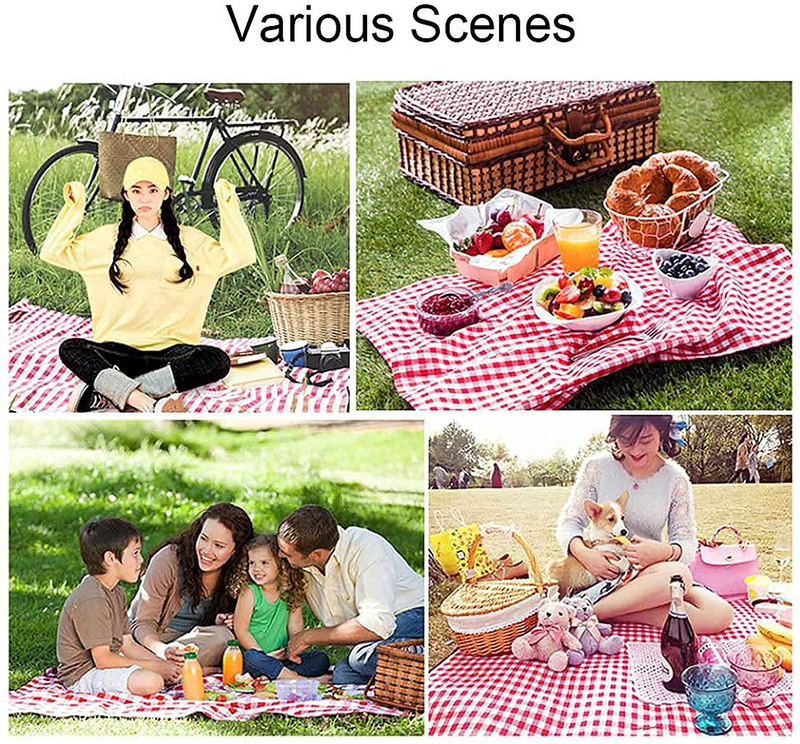 Picnic Mat Waterproof 71 x 57 inches Portable Outdoor Picnic Blanket Mat for Beach Blanket, Camping Blanket, RV Blanket, Baby Play Mat, Fishing,Picnic Mat Beach Mat Foldable (Red) Home & Garden > Lawn & Garden > Outdoor Living > Outdoor Blankets > Picnic Blankets ROYPACK   