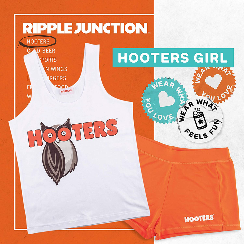 Ripple Junction Hooters Hooters Girl Outfit Costume Apparel & Accessories > Costumes & Accessories > Costumes Ripple Junction   