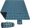 RUPUMPACK Extra Large 80''x80'' Picnic Blanket Waterproof Sandproof Beach Blanket Portable Outdoor Mat for Camping Hiking on Grass (Watermelon) Home & Garden > Lawn & Garden > Outdoor Living > Outdoor Blankets > Picnic Blankets RUPUMPACK Yellow+blue  
