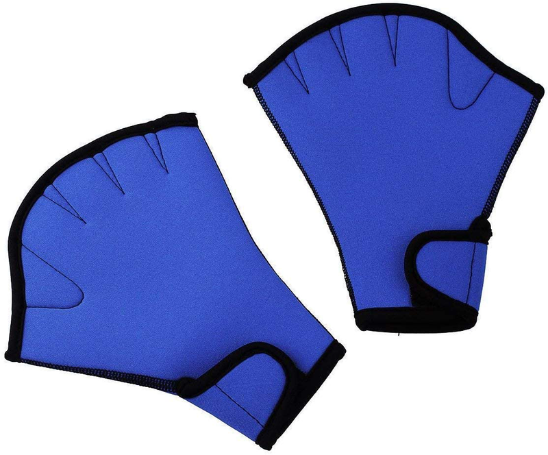 InnoGear Swim Gloves Aquatic Fitness Water Resistance Training Aqua Fit Webbed Gloves, 1 Pair