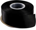 ITIsparkle 11/2" Inch Double Faced Satin Ribbon 25 Yards-Roll Set for Gift Wrapping Party Favor Hair Braids Hair Bow Baby Shower Decoration Floral Arrangement Craft Supplies, Vanilla Ribbon Arts & Entertainment > Hobbies & Creative Arts > Arts & Crafts > Art & Crafting Materials > Embellishments & Trims > Ribbons & Trim ITIsparkle Black  