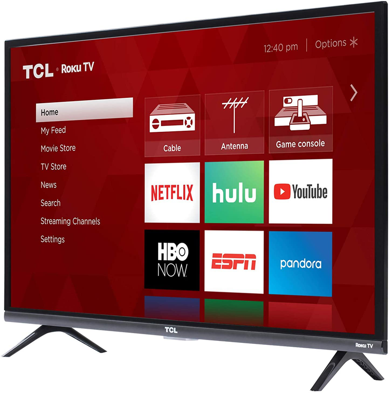 TCL 32-inch 1080p Roku Smart LED TV - 32S327, 2019 Model Electronics > Video > Televisions TCL   