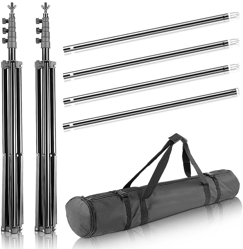 Neewer 2.6M x 3M/8.5ft x 10ft Background Support System and 800W 5500K Umbrellas Softbox Continuous Lighting Kit for Photo Studio Product,Portrait and Video Shoot Photography Cameras & Optics > Photography > Lighting & Studio Neewer   