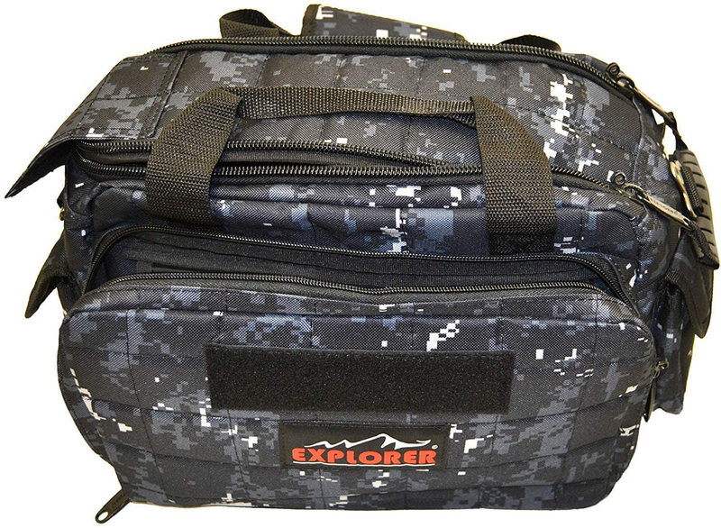 Explorer Tactical 12 Pistol Padded Gun and Gear Bag Cameras & Optics > Camera & Optic Accessories > Camera Parts & Accessories > Camera Bags & Cases Explorer Dark Camo Black Bag  