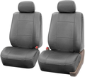 FH-PU001114 PU Leather Car Seat Covers Solid Tan color Vehicles & Parts > Vehicle Parts & Accessories > Motor Vehicle Parts > Motor Vehicle Seating ‎FH Group Solid Gray Front Set Front Bucket Set 