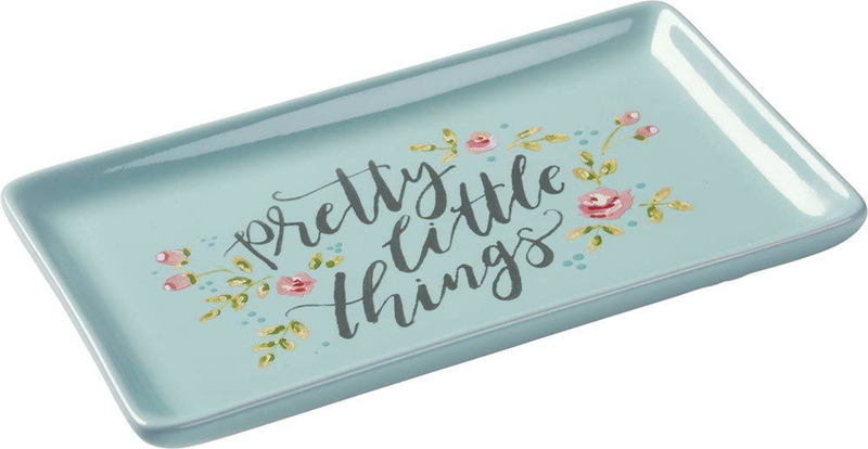Primitives by Kathy 37726 Hand-Lettered Trinket Tray, Pretty Little Things