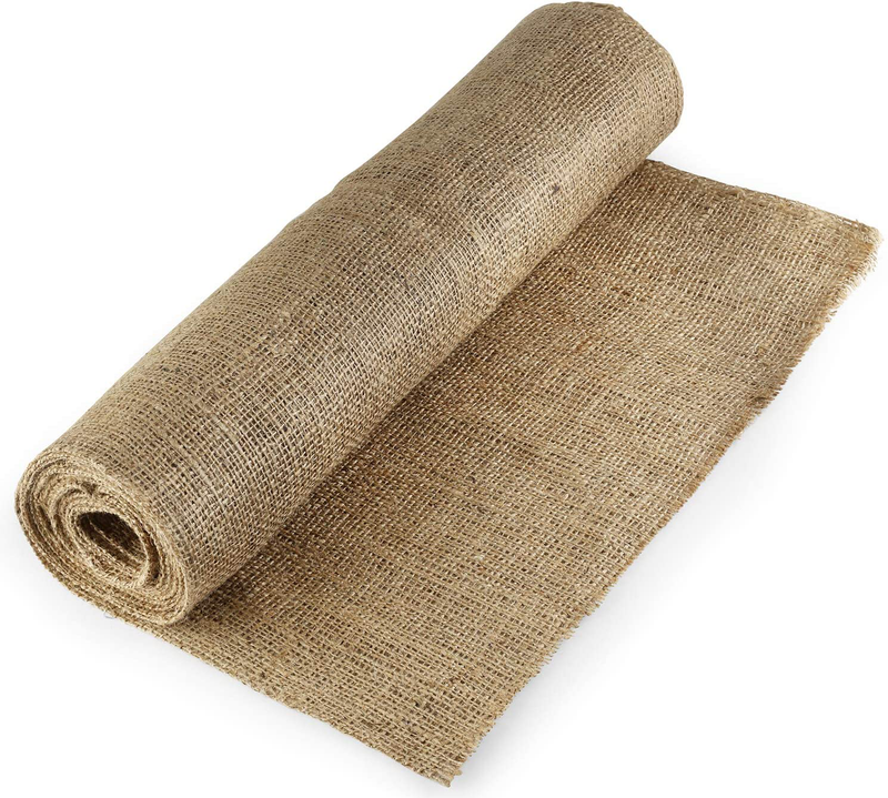 Natural Burlap Fabric (40” x 5 Yards)-NO-FRAY Burlap Roll-Long Fabric with Finished Edges-Perfect for Weddings,Tree Wraps For Winter,Table Runners, Placemat,Crafts, and More.Decorate Without The Mess! Arts & Entertainment > Hobbies & Creative Arts > Arts & Crafts > Art & Crafting Materials > Textiles > Fabric Burloptuous 40 Inch x 15 Feet  