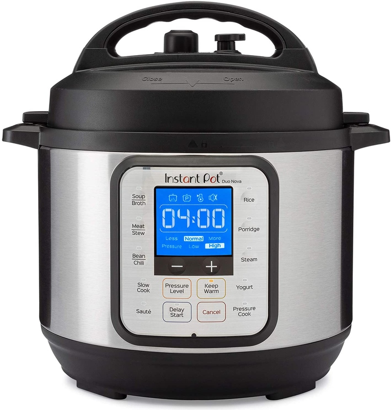 Instant Pot Duo Nova 7-in-1 Electric Pressure Cooker, Slow Cooker, Rice Cooker, Steamer, Saute, Yogurt Maker, 3 Quart, 14 One-Touch Programs, Best For Beginners Home & Garden > Kitchen & Dining > Kitchen Tools & Utensils > Kitchen Knives Instant Pot Duo Nova Pressure Cooker 3-QT