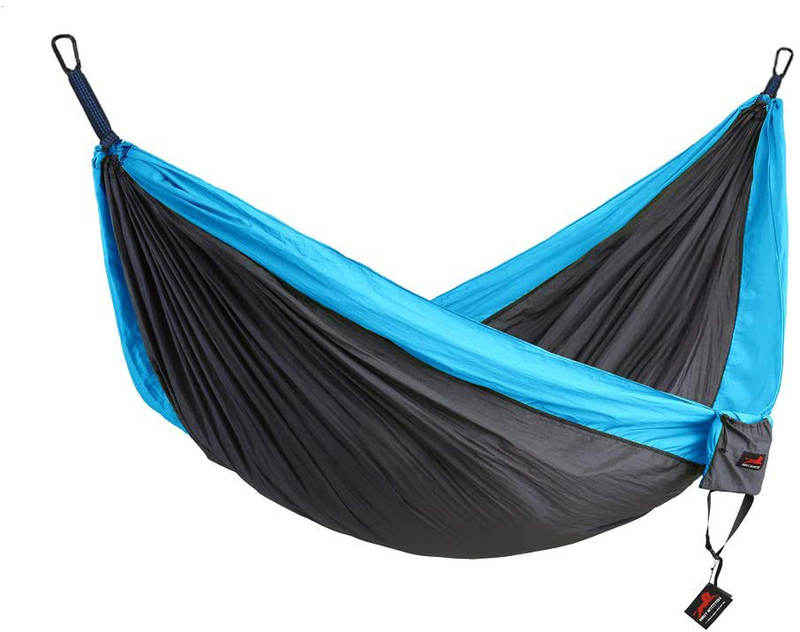 HONEST OUTFITTERS Double Camping Hammock with Hammock Tree Straps,Portable Parachute Nylon Hammock for Backpacking Travel Home & Garden > Lawn & Garden > Outdoor Living > Hammocks HONEST OUTFITTERS   