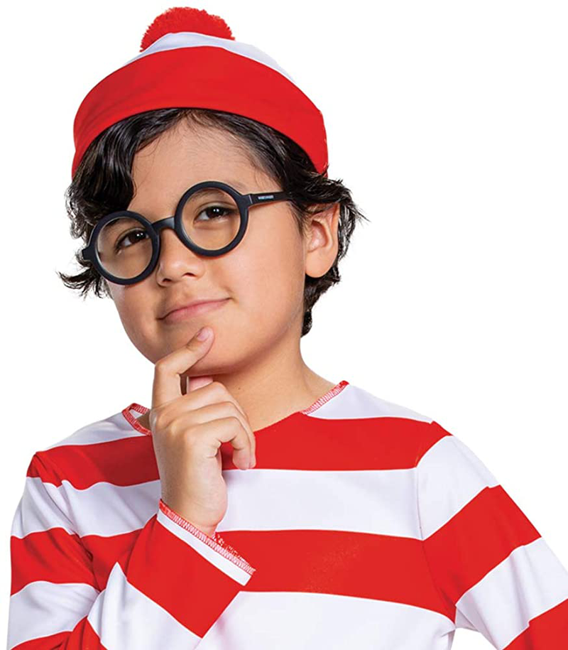 Kids Classic Where's Waldo Costume Apparel & Accessories > Costumes & Accessories > Costumes Disguise   