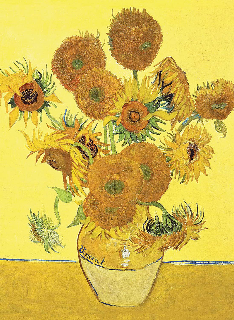 Sunflowers by Vincent Van Gogh - Fine Art Poster Print (LAMINATED, 18" X 24") Home & Garden > Decor > Artwork > Posters, Prints, & Visual Artwork PalaceLearning   