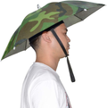 NEW-Vi Umbrella Hat, 25 inch Hands Free Umbrella Cap for Adults and Kids, Fishing Golf Gardening Sunshade Outdoor Headwear (Blue/Silver 2 Pcs) Home & Garden > Lawn & Garden > Outdoor Living > Outdoor Umbrella & Sunshade Accessories NEW-Vi Camouflage  