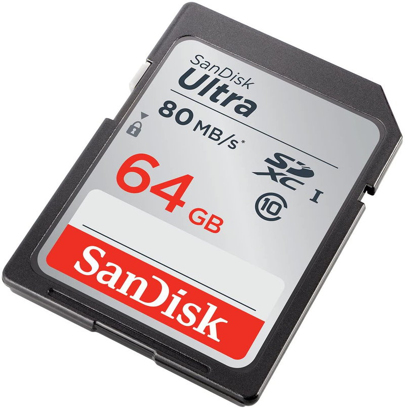 SanDisk Ultra 64GB Class 10 SDXC UHS-I Memory Card up to 80MB/s (SDSDUNC-064G-GN6IN) Electronics > Electronics Accessories > Memory > Flash Memory > Flash Memory Cards SanDisk   