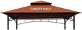 CoastShade 8x 5 Grill BBQ Gazebo Double Tiered Replacement Canopy Roof Outdoor Barbecue Gazebo Tent Roof Top,Burgundy Home & Garden > Lawn & Garden > Outdoor Living > Outdoor Structures > Canopies & Gazebos CoastShade Rust  