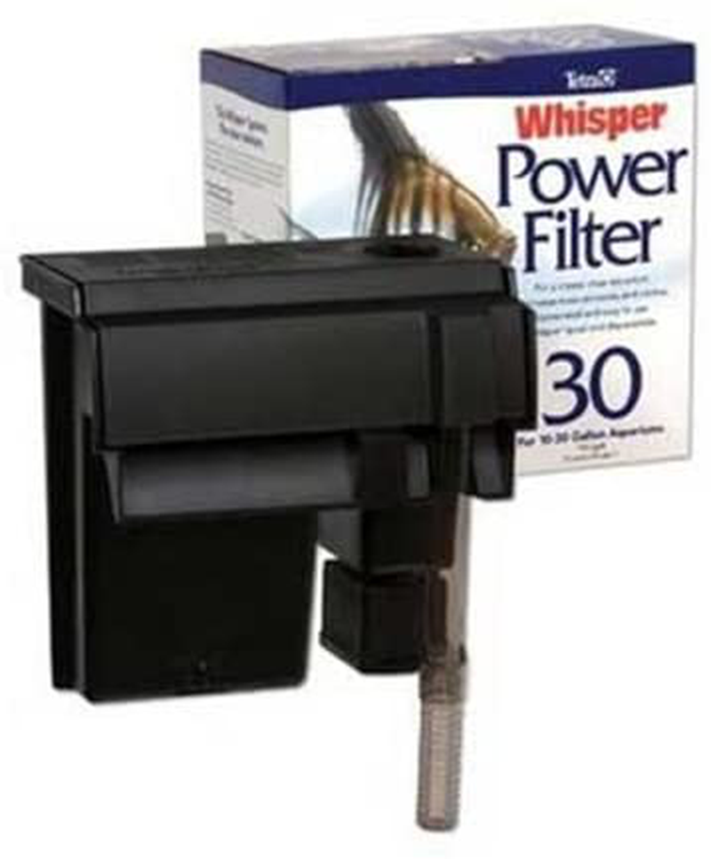 Tetra Whisper Power Filter for Aquariums, 3 Filters in 1 Animals & Pet Supplies > Pet Supplies > Fish Supplies > Aquarium Filters Tetra Up to 30-Gallons  