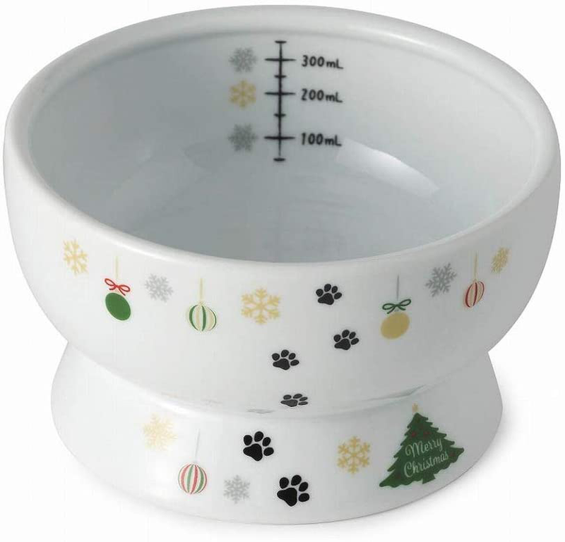 Necoichi Raised Stress Free Cat Water Bowl Animals & Pet Supplies > Pet Supplies > Cat Supplies NECO ICHI CATS FIRST Christmas Limited Edition Regular 