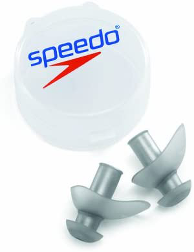 Speedo Unisex-Adult Swim Training Ergo Ear Plugs , Silver Sporting Goods > Outdoor Recreation > Boating & Water Sports > Swimming Speedo Default Title  