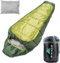 Hihiker Mummy Bag + Travel Pillow W/Compact Compression Sack – 4 Season Sleeping Bag for Adults & Kids – Lightweight Warm and Washable, for Hiking Traveling & Outdoor Activities Sporting Goods > Outdoor Recreation > Camping & Hiking > Sleeping BagsSporting Goods > Outdoor Recreation > Camping & Hiking > Sleeping Bags HiHiker Green  