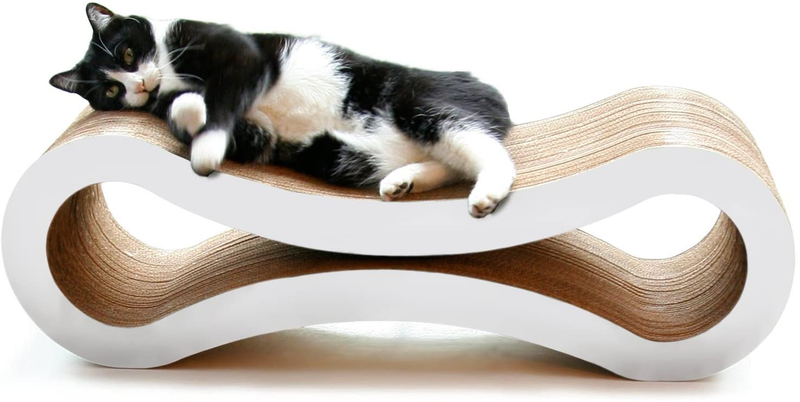PetFusion Ultimate Cat Scratcher Lounge (Available in 3 Colors). Scratch, Play, & Perch! Superior Cardboard & Construction, Significantly Outlasts Cheaper Alternatives. 1 Year Warranty Animals & Pet Supplies > Pet Supplies > Cat Supplies > Cat Beds PetFusion, LLC. Cloud White  