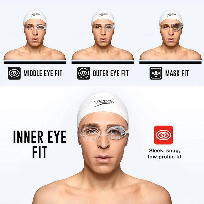 Speedo Unisex-Adult Swim Goggles Mirrored Vanquisher 2.0 Sporting Goods > Outdoor Recreation > Boating & Water Sports > Swimming > Swim Goggles & Masks Speedo   