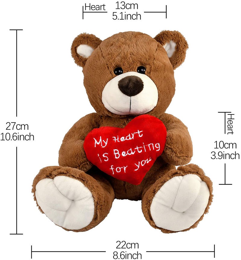 Likeny Valentines Day Gifts Bear for Girlfriend/Wife/Lover from Husband Boyfriend Anniversary Birthday Gifts for Couple,Women,Men Him Her Wedding Home & Garden > Decor > Seasonal & Holiday Decorations Likeny   