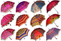 Indian Handmade Designer Cotton Fashion Multi Colored Umbrella Embroidery Boho Rajasthani Umbrellas Parasol Home & Garden > Lawn & Garden > Outdoor Living > Outdoor Umbrella & Sunshade Accessories Radhy krishna fashions Assorted color  